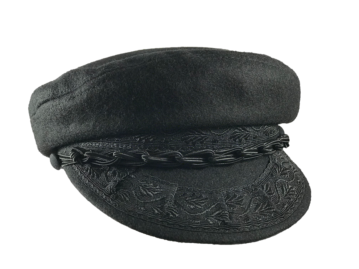 Black 2024 fisherman cap