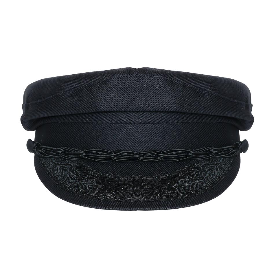 Greek Sailor Hat - Black – Golden Fleece Designs Inc.