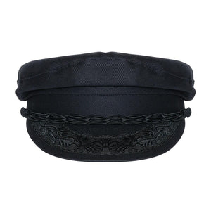 Greek Sailor Hat - Black