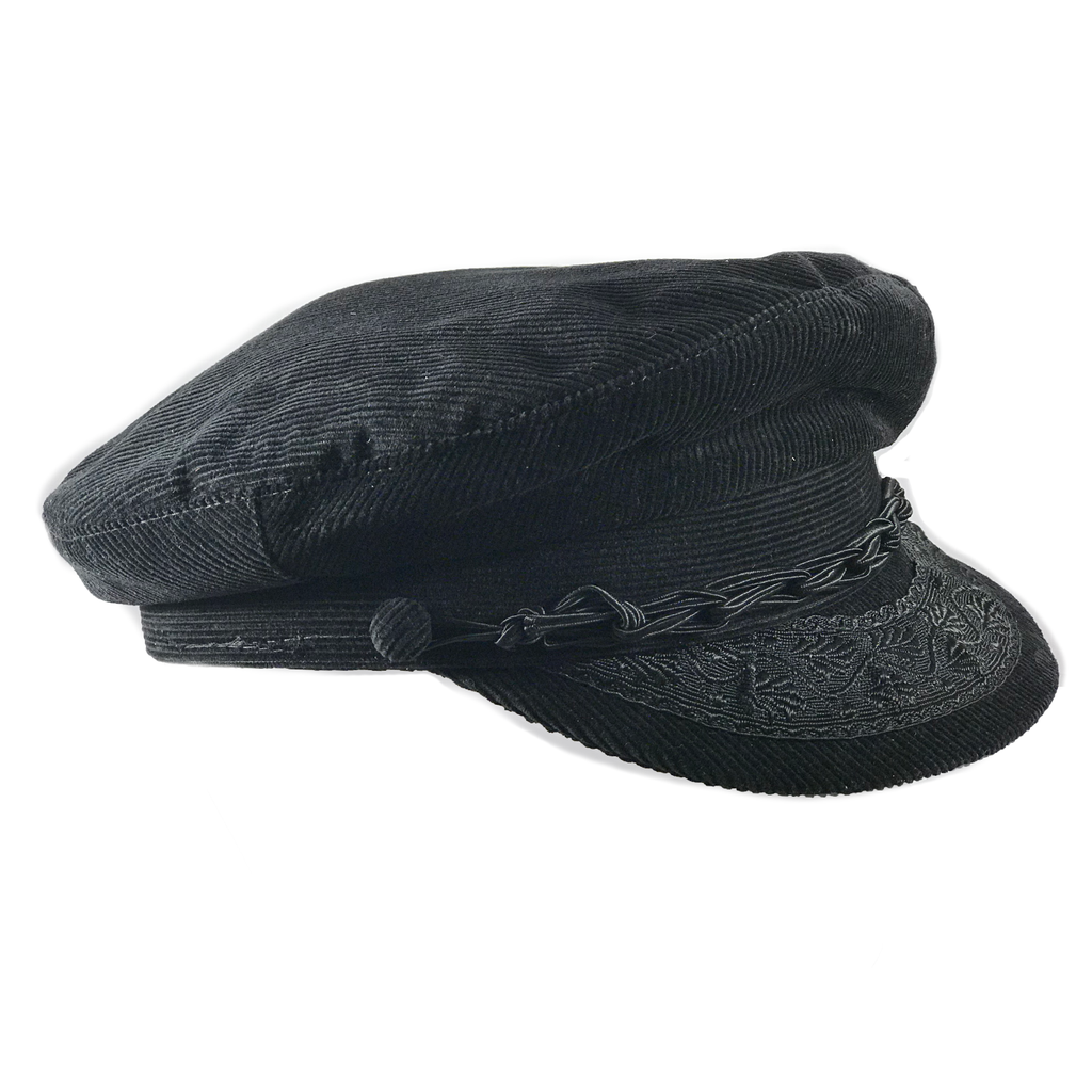 GREEK SAILOR CAP CORDUROY Golden Fleece Designs Inc