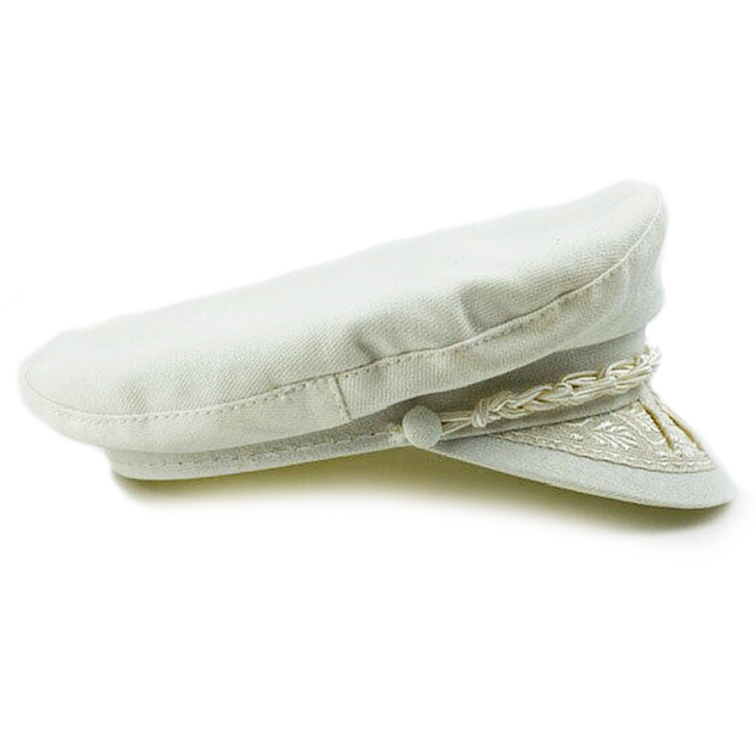 White greek fisherman deals hat
